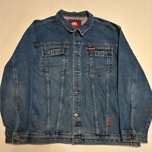 Ecko 90s Y2K hip hop style denim jacket